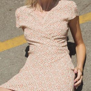 Brandy Melville Floral Robbie Dress